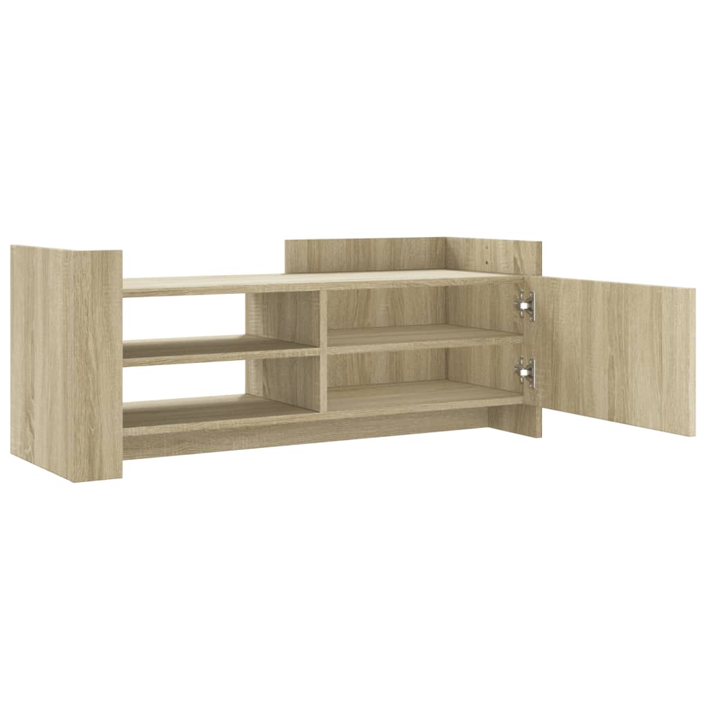Meuble TV Chêne sonoma 100x35x40 cm Bois d'ingénierie - XIOS