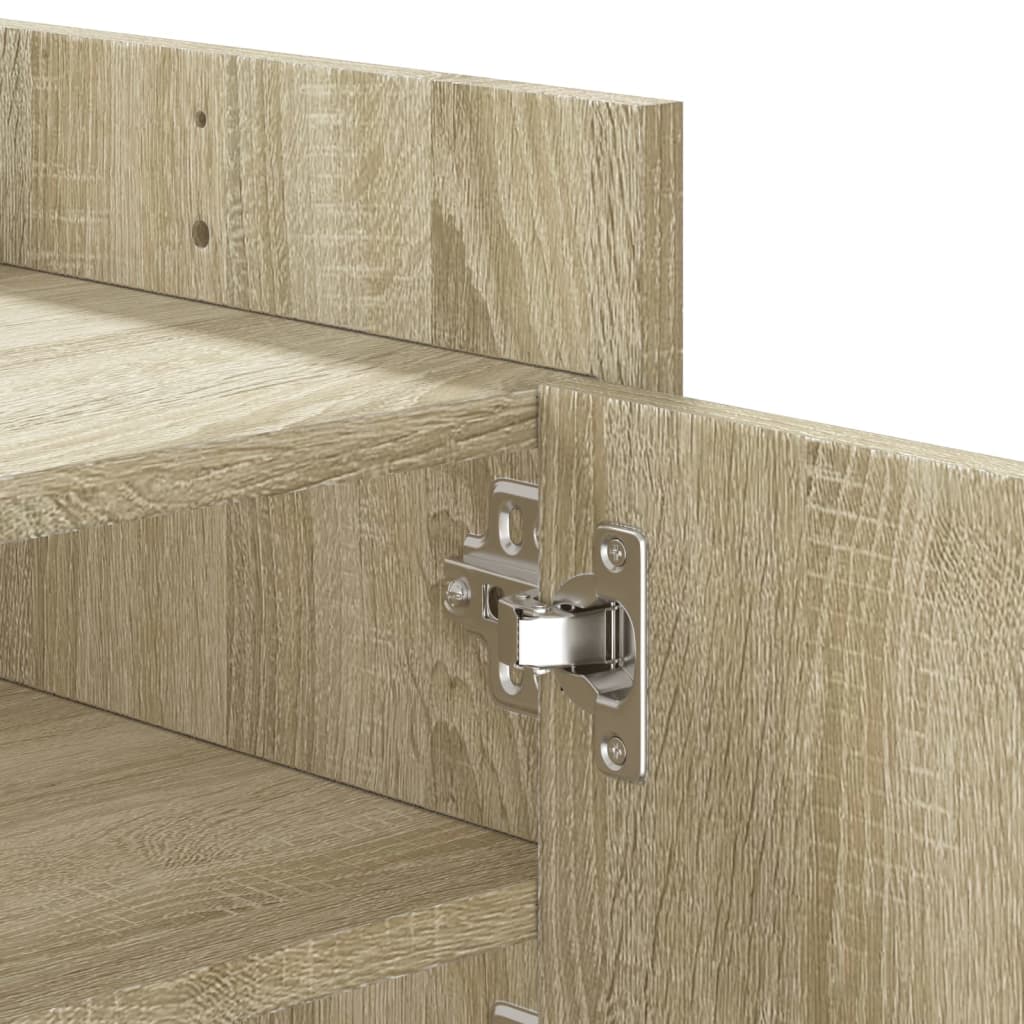Meuble TV Chêne sonoma 100x35x40 cm Bois d'ingénierie - XIOS