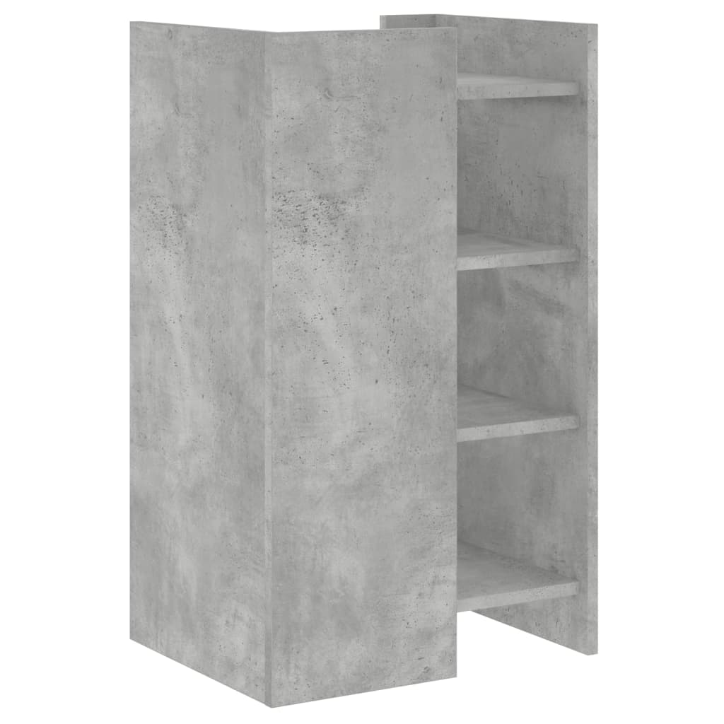 Buffet gris béton 45x35x75 cm Bois d'ingénierie - XIOS