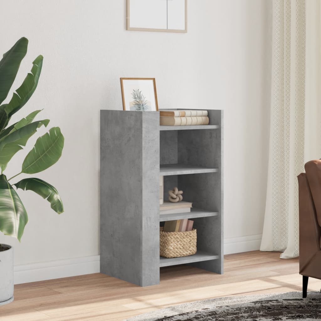 Buffet gris béton 45x35x75 cm Bois d'ingénierie - XIOS
