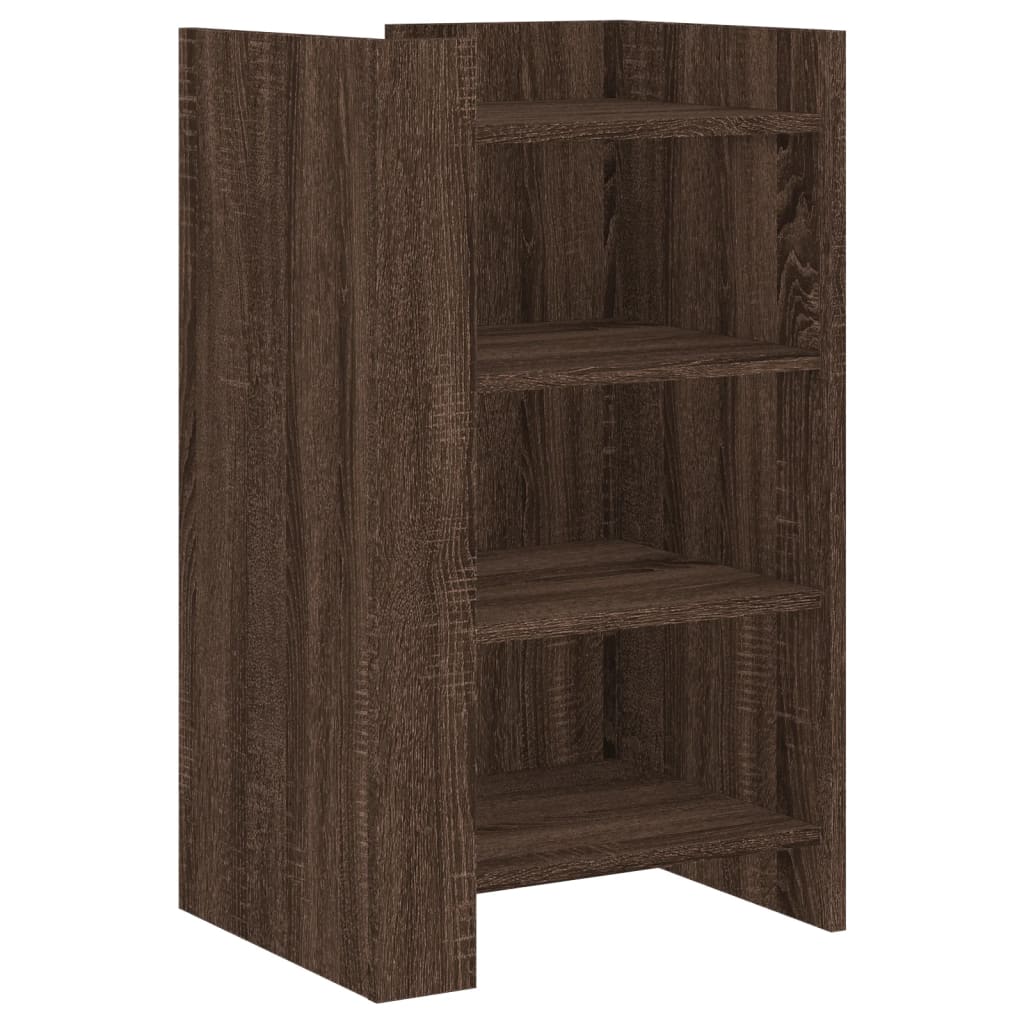 Buffet chêne marron 45x35x75 cm bois d'ingénierie - XIOS