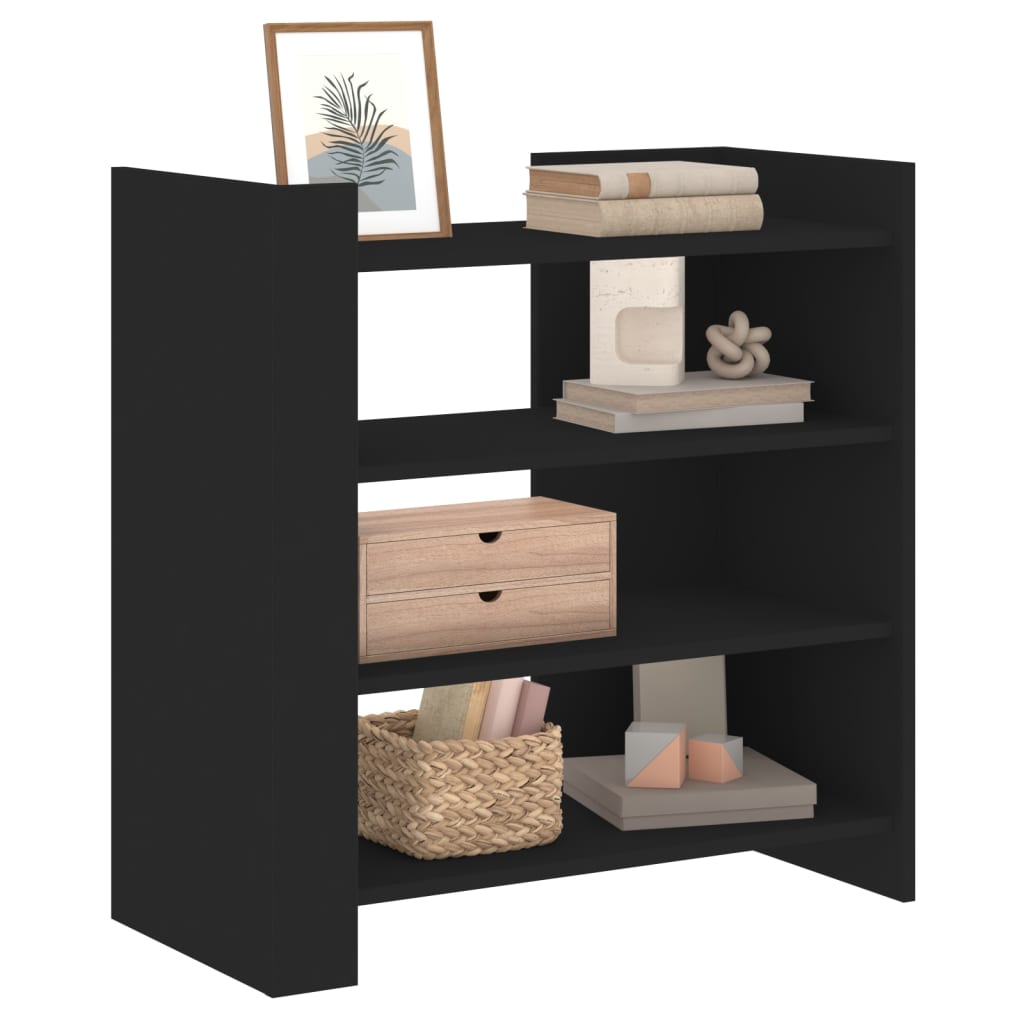 Buffet noir 73,5x35x75 cm bois d'ingénierie - XIOS