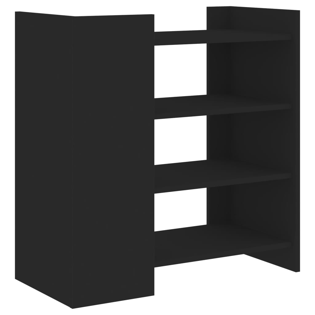 Buffet noir 73,5x35x75 cm bois d'ingénierie - XIOS