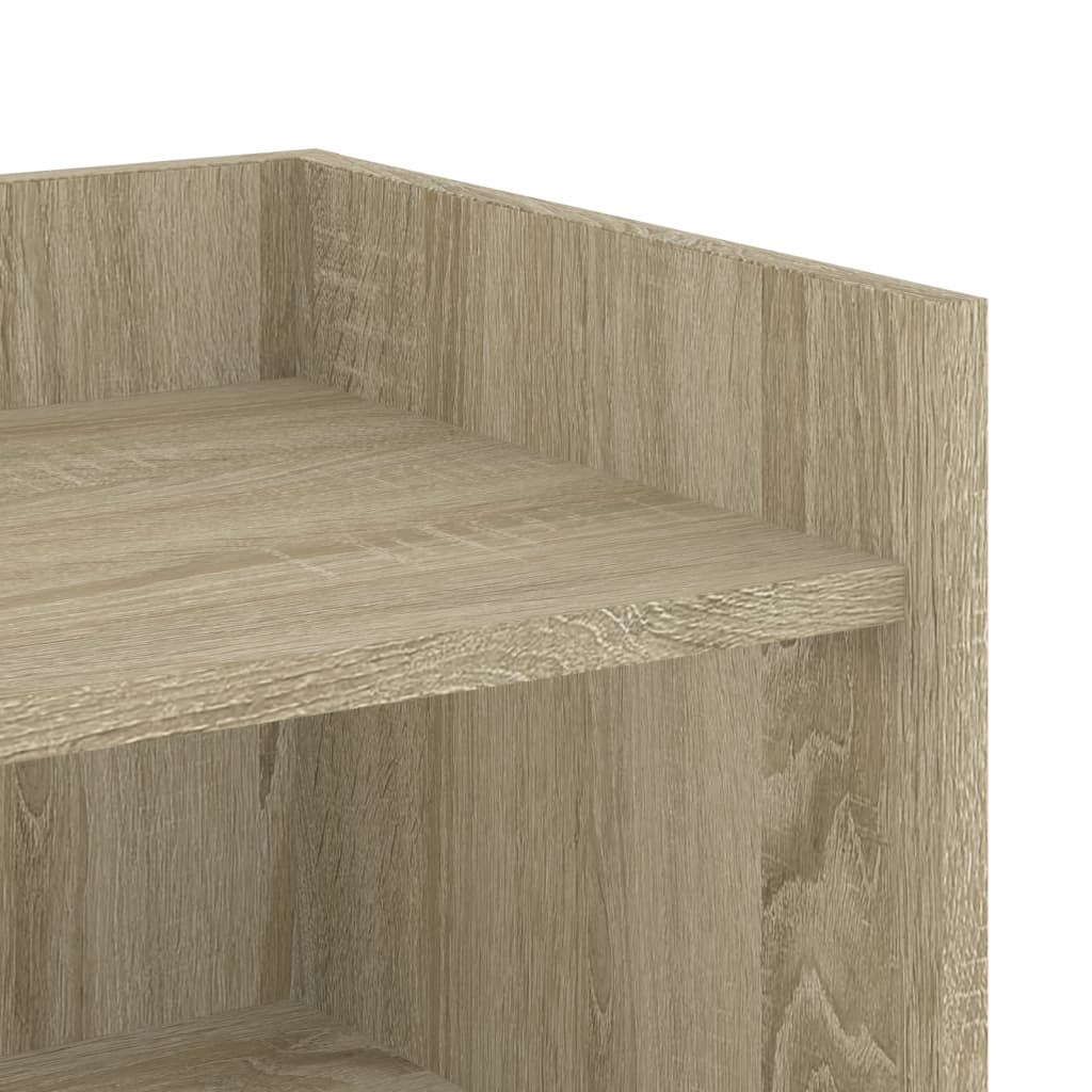 Buffet chêne sonoma 73,5x35x75 cm bois d'ingénierie - XIOS