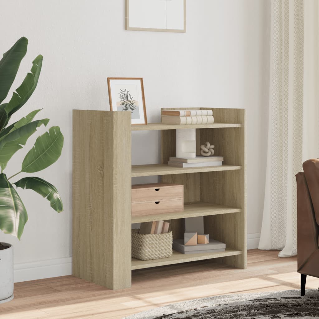 Buffet chêne sonoma 73,5x35x75 cm bois d'ingénierie - XIOS