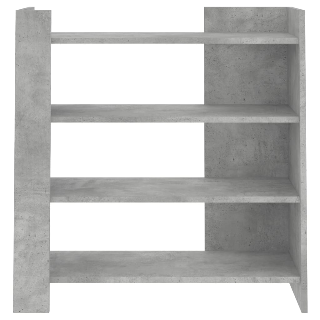 Buffet gris béton 73,5x35x75 cm bois d'ingénierie - XIOS