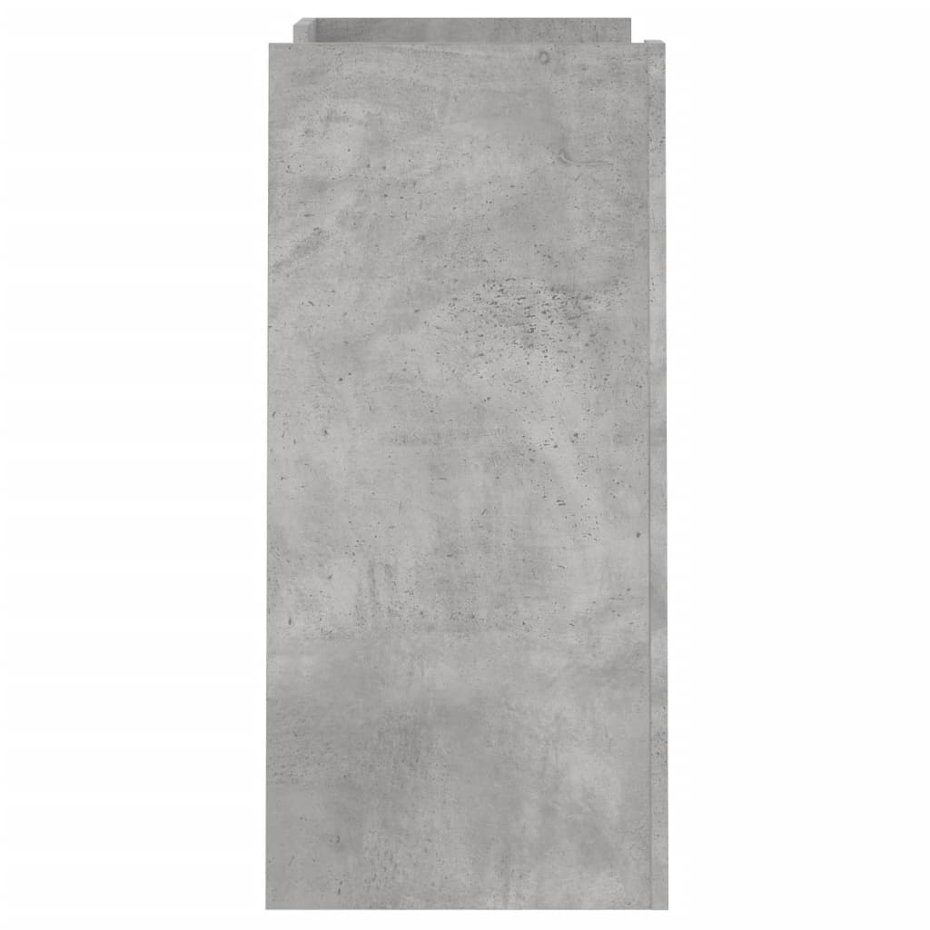 Buffet gris béton 73,5x35x75 cm bois d'ingénierie - XIOS