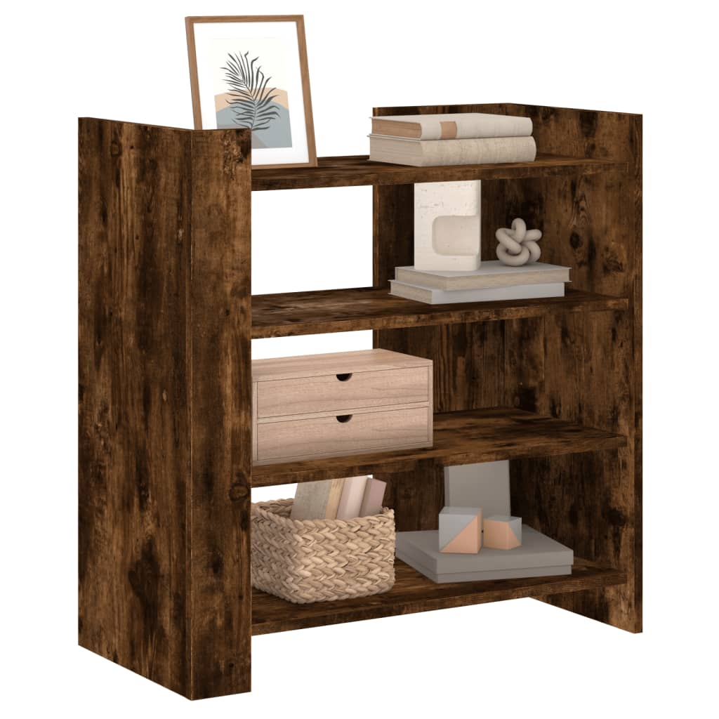 Buffet chêne fumé 73,5x35x75 cm bois d'ingénierie - XIOS