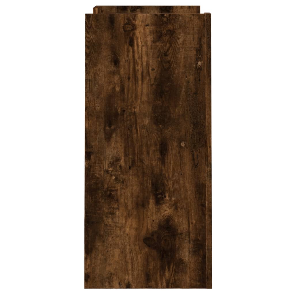 Buffet chêne fumé 73,5x35x75 cm bois d'ingénierie - XIOS