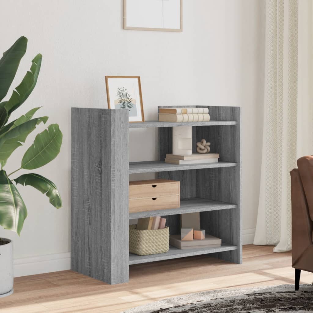Buffet sonoma gris 73,5x35x75 cm bois d'ingénierie - XIOS