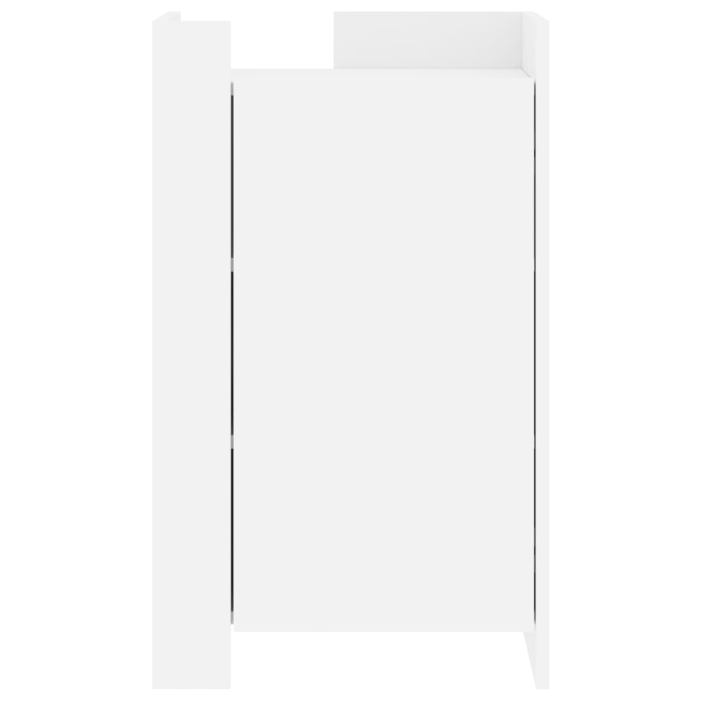 Buffet blanc 45x35x75 cm bois d'ingénierie - XIOS