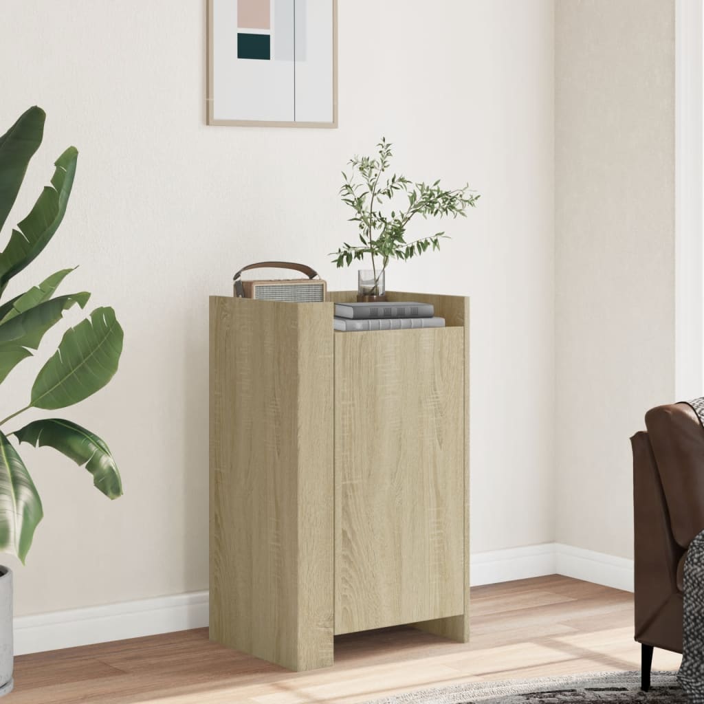 Buffet chêne sonoma 45x35x75 cm bois d'ingénierie - XIOS