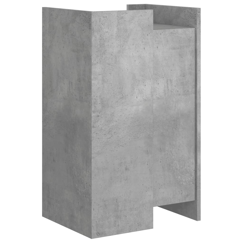 Buffet gris béton 45x35x75 cm Bois d'ingénierie - XIOS