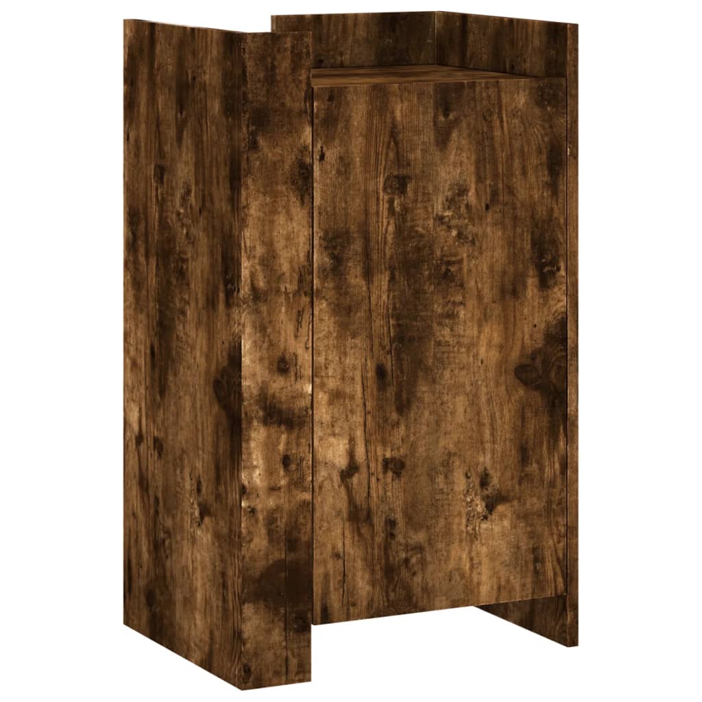 Buffet chêne fumé 45x35x75 cm bois d'ingénierie - XIOS
