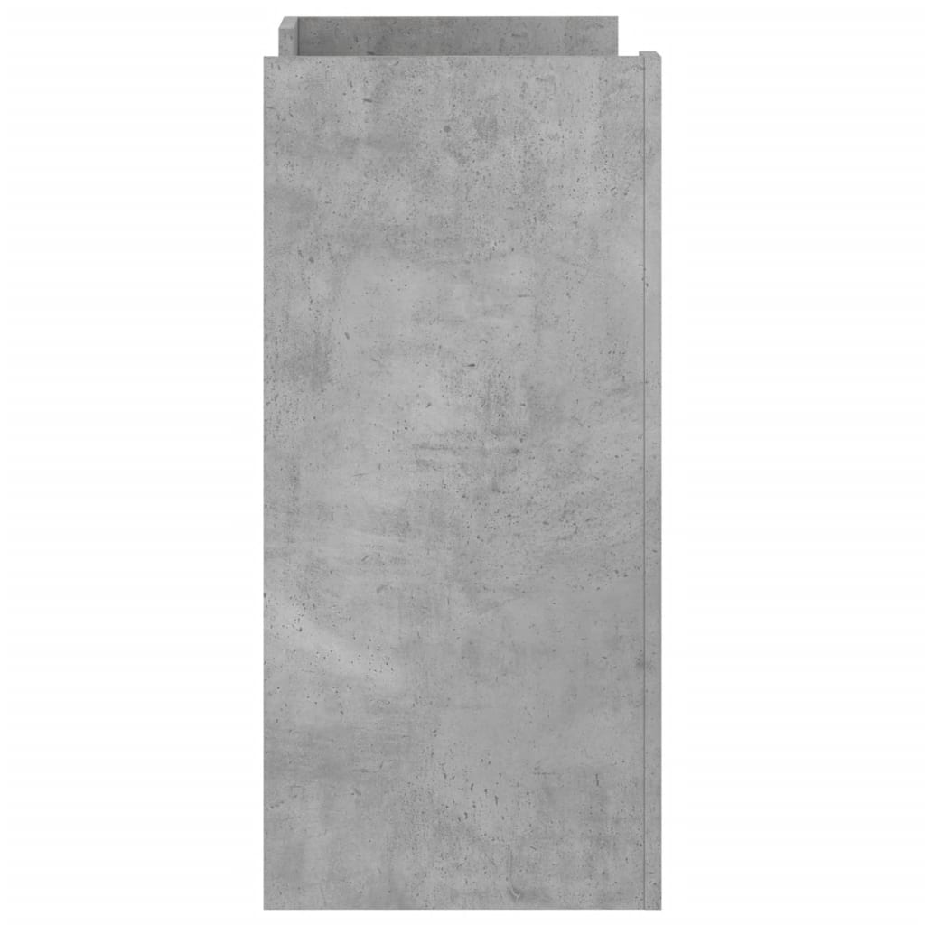 Buffet gris béton 73,5x35x75 cm bois d'ingénierie - XIOS