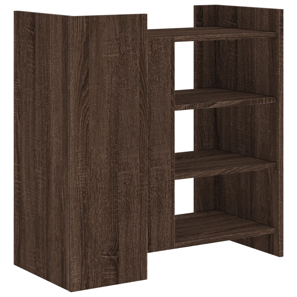 Buffet chêne marron 73,5x35x75 cm bois d'ingénierie - XIOS
