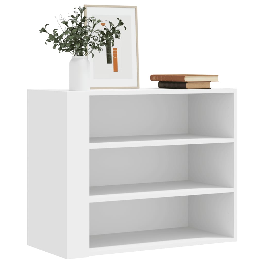 Armoire murale blanc 75x35x60 cm bois d'ingénierie - XIOS