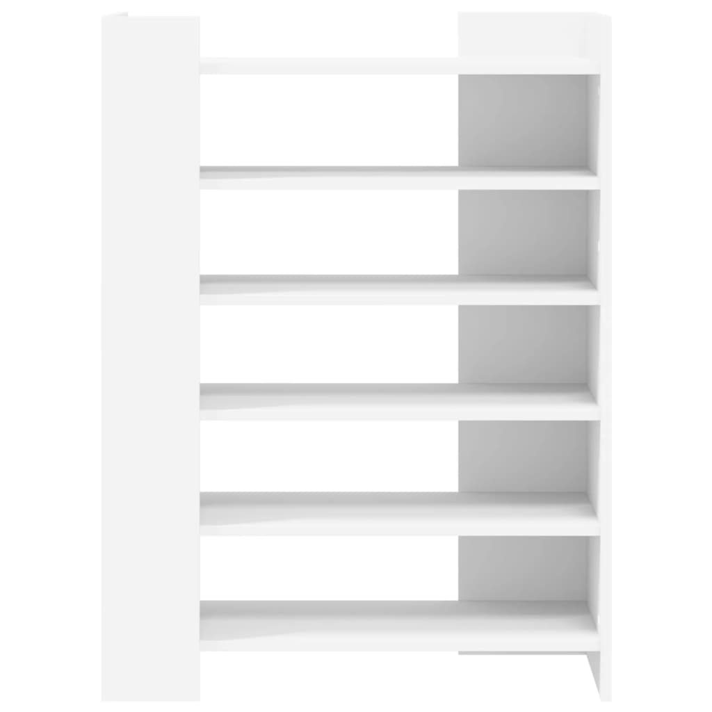 Armoire à chaussures blanc 74,5x37,5x100 cm bois d'ingénierie - XIOS