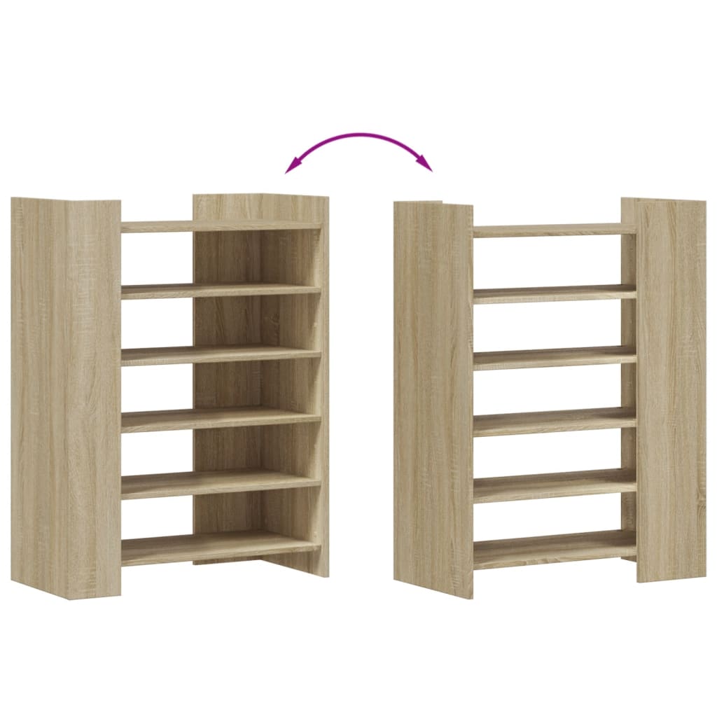 Armoire à chaussures chêne sonoma 74,5x37,5x100 cm - XIOS