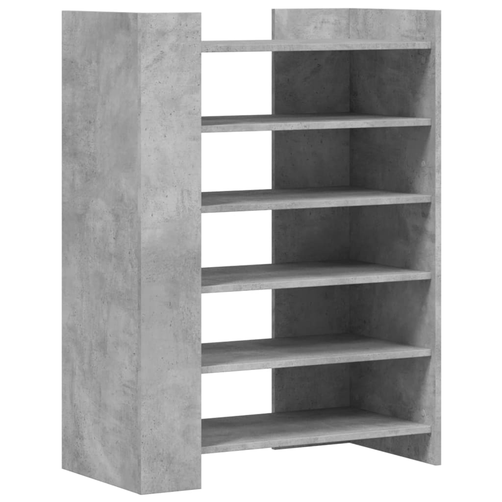 Armoire à chaussures gris béton 74,5x37,5x100 cm - XIOS