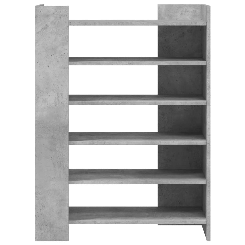 Armoire à chaussures gris béton 74,5x37,5x100 cm - XIOS