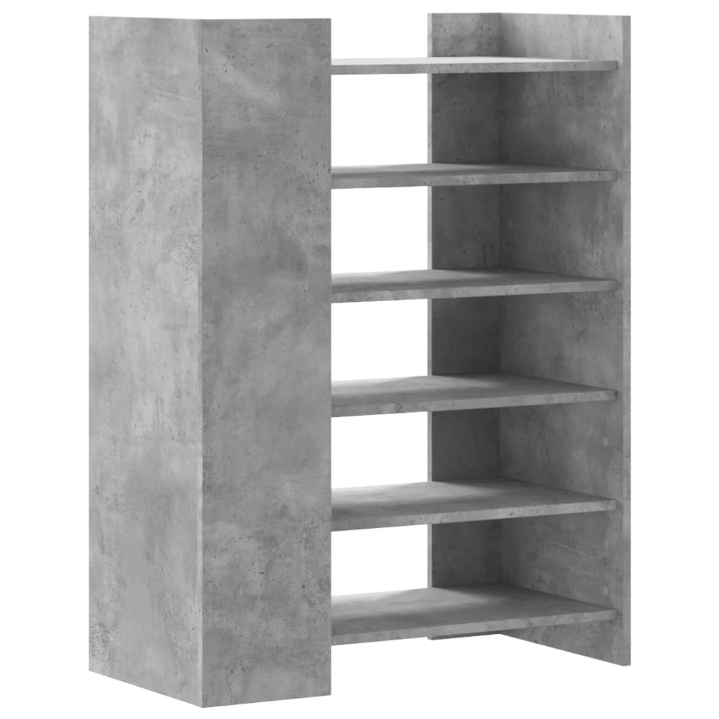 Armoire à chaussures gris béton 74,5x37,5x100 cm - XIOS