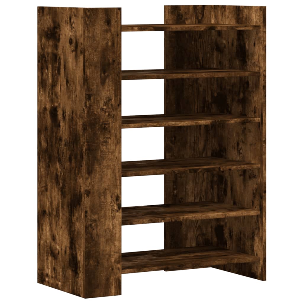 Armoire à chaussures chêne fumé 74,5x37,5x100 cm - XIOS