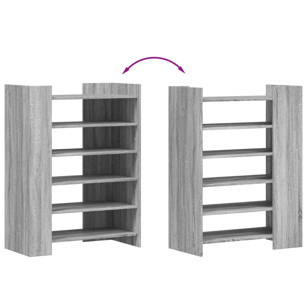 Armoire à chaussures Sonoma gris 74,5x37,5x100 cm - XIOS