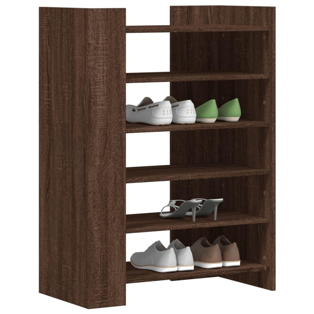 Armoire à chaussures chêne marron 74,5x37,5x100 cm - XIOS