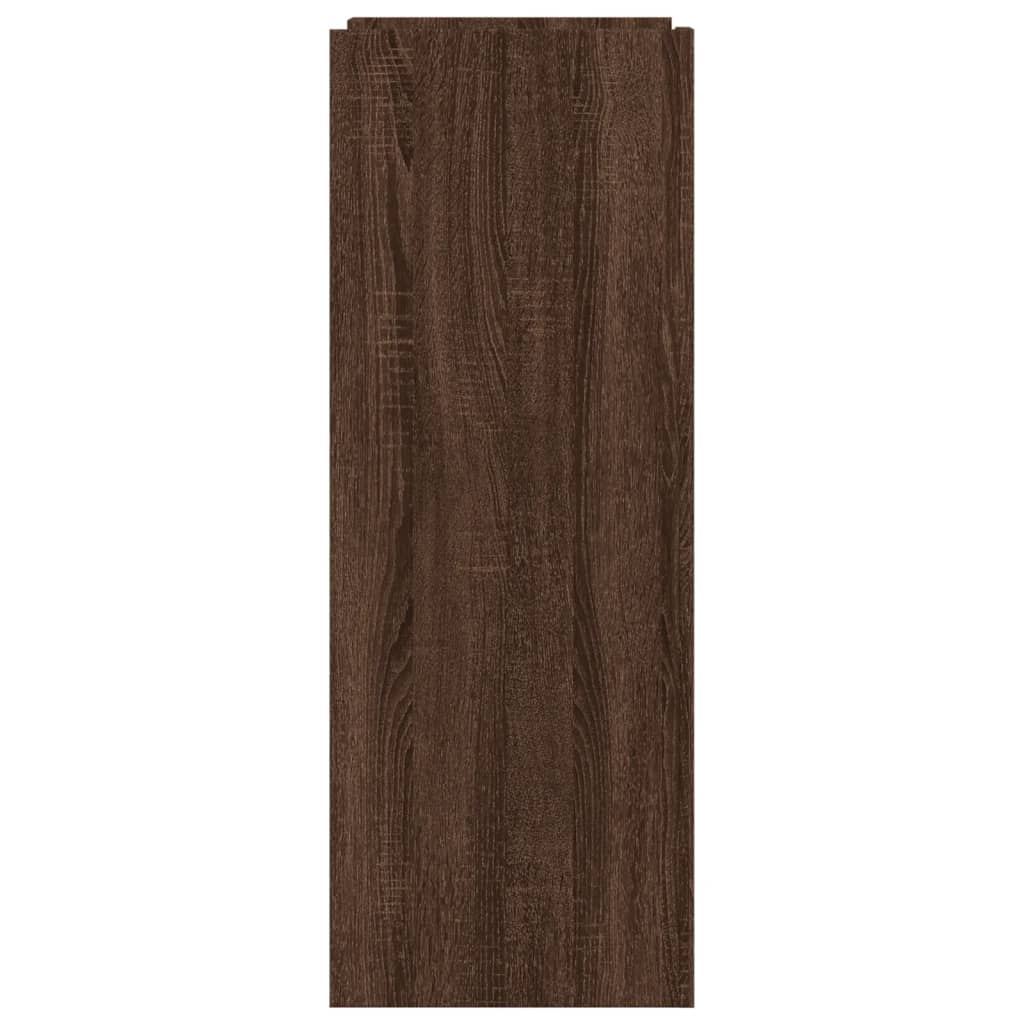 Armoire à chaussures chêne marron 74,5x37,5x100 cm - XIOS