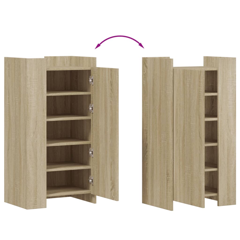 Armoire à chaussures chêne sonoma 52x37,5x100 cm - XIOS