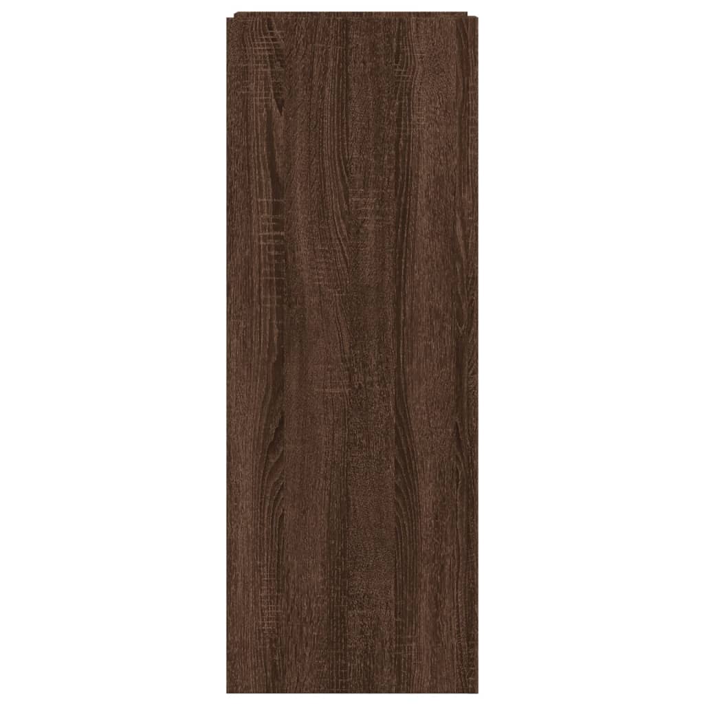 Armoire à chaussures chêne marron 52x37,5x100 cm - XIOS