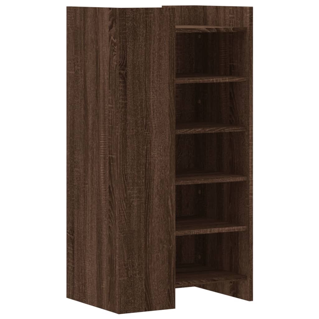 Armoire à chaussures chêne marron 52x37,5x100 cm - XIOS