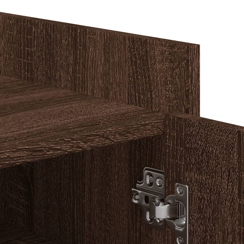Armoire à chaussures chêne marron 52x37,5x100 cm - XIOS