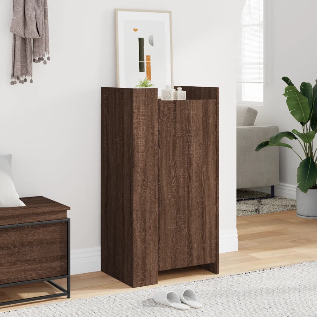 Armoire à chaussures chêne marron 52x37,5x100 cm - XIOS
