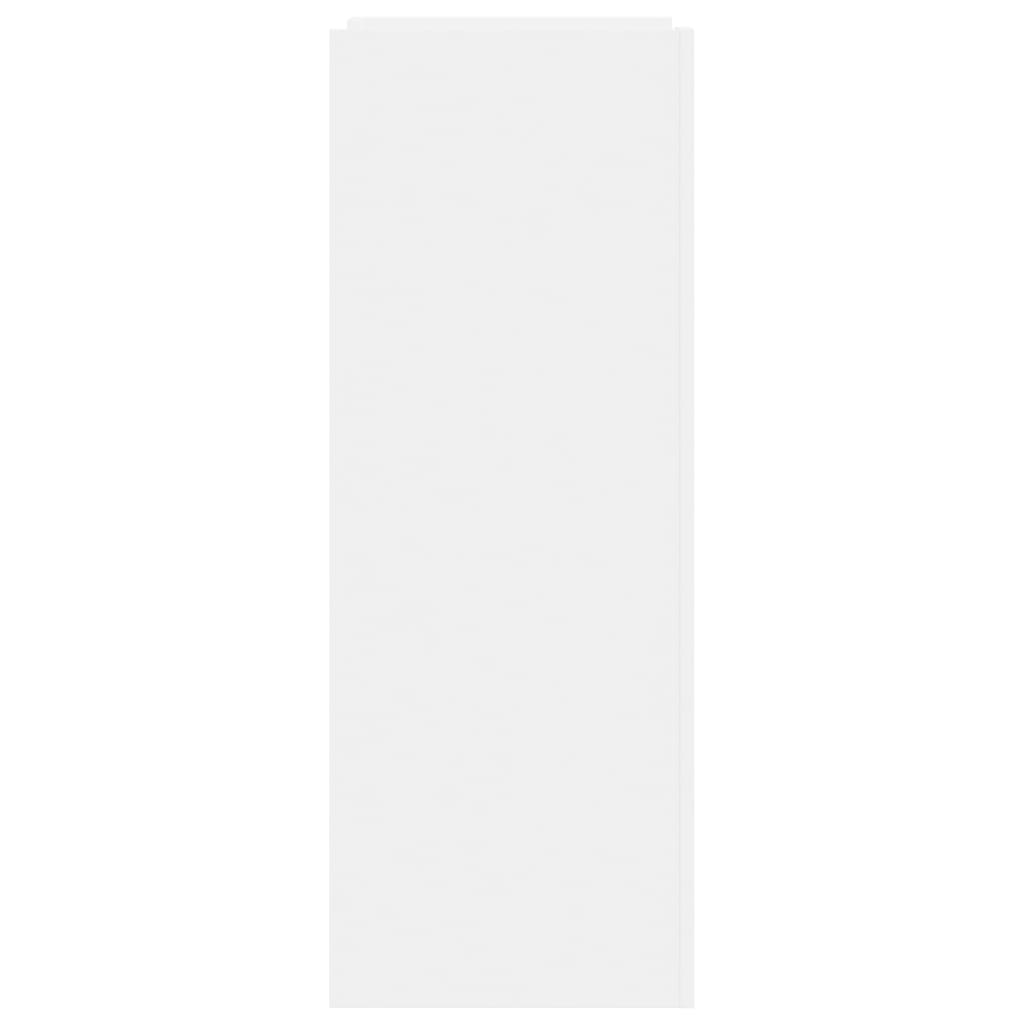 Armoire à chaussures blanc 52x37,5x100 cm bois d'ingénierie - XIOS