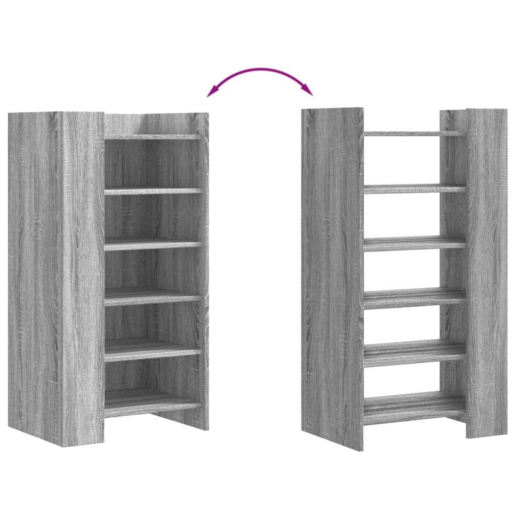 Armoire à chaussures sonoma gris 52x37,5x100 cm - XIOS
