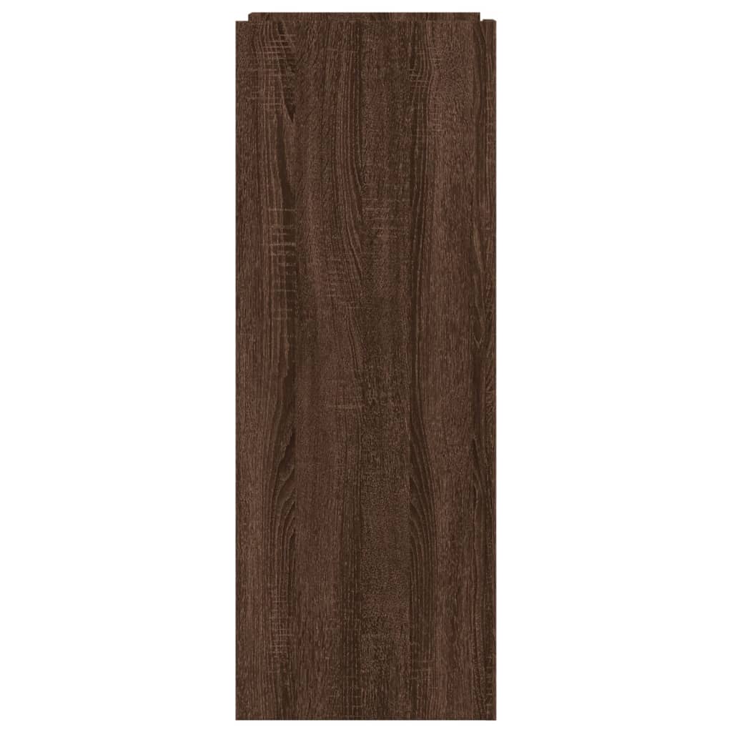 Armoire à chaussures chêne marron 52x37,5x100 cm - XIOS