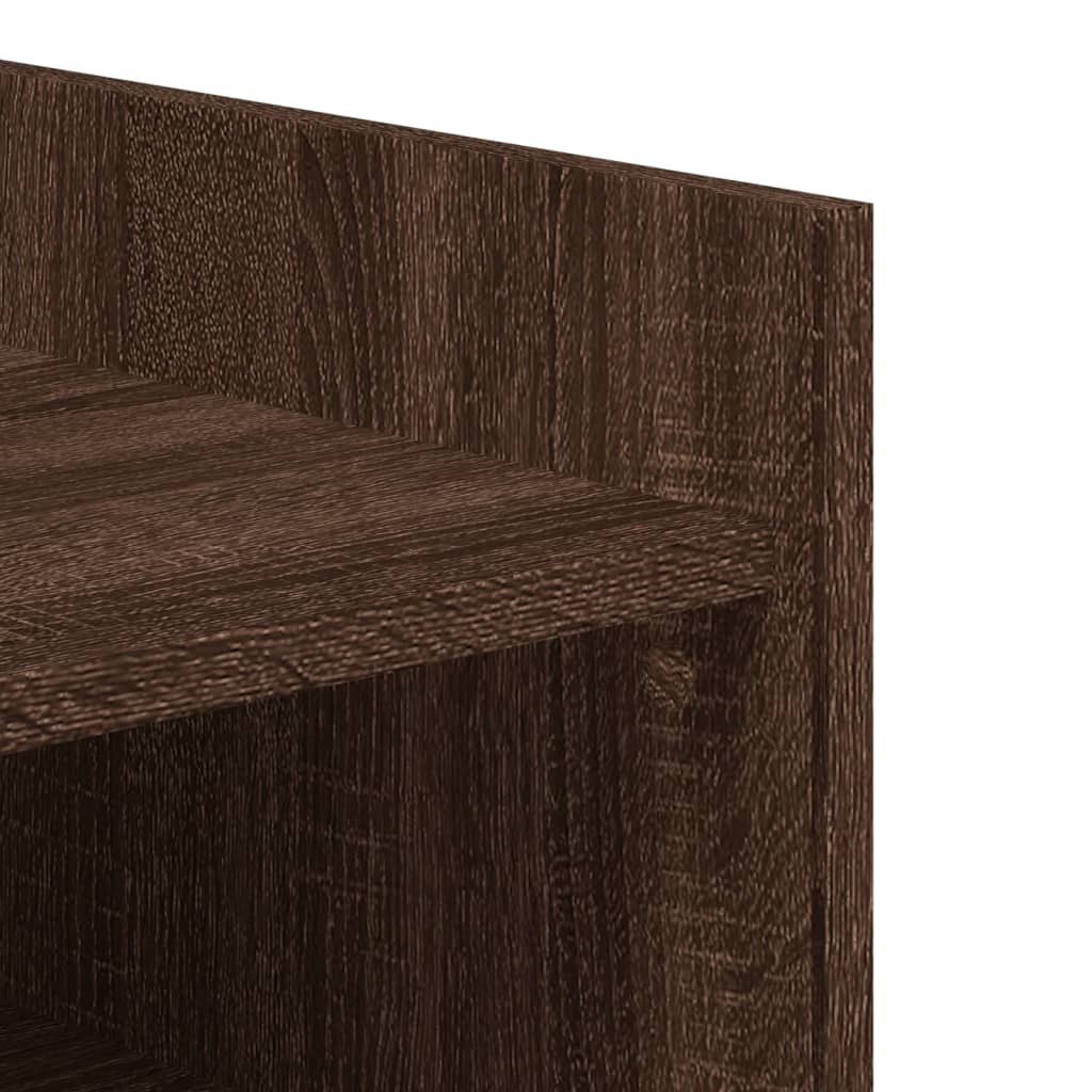 Armoire à chaussures chêne marron 52x37,5x100 cm - XIOS