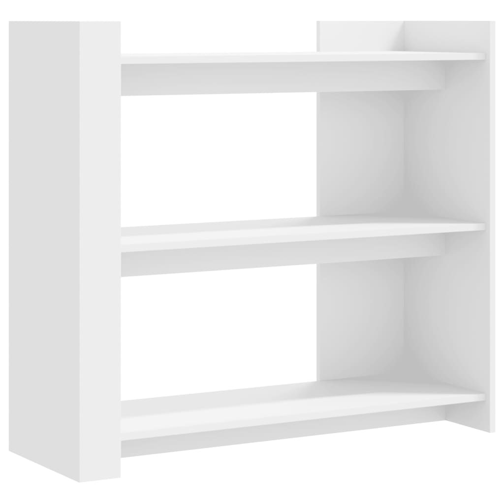 Table console blanc 100x35x90 cm bois d’ingénierie - XIOS