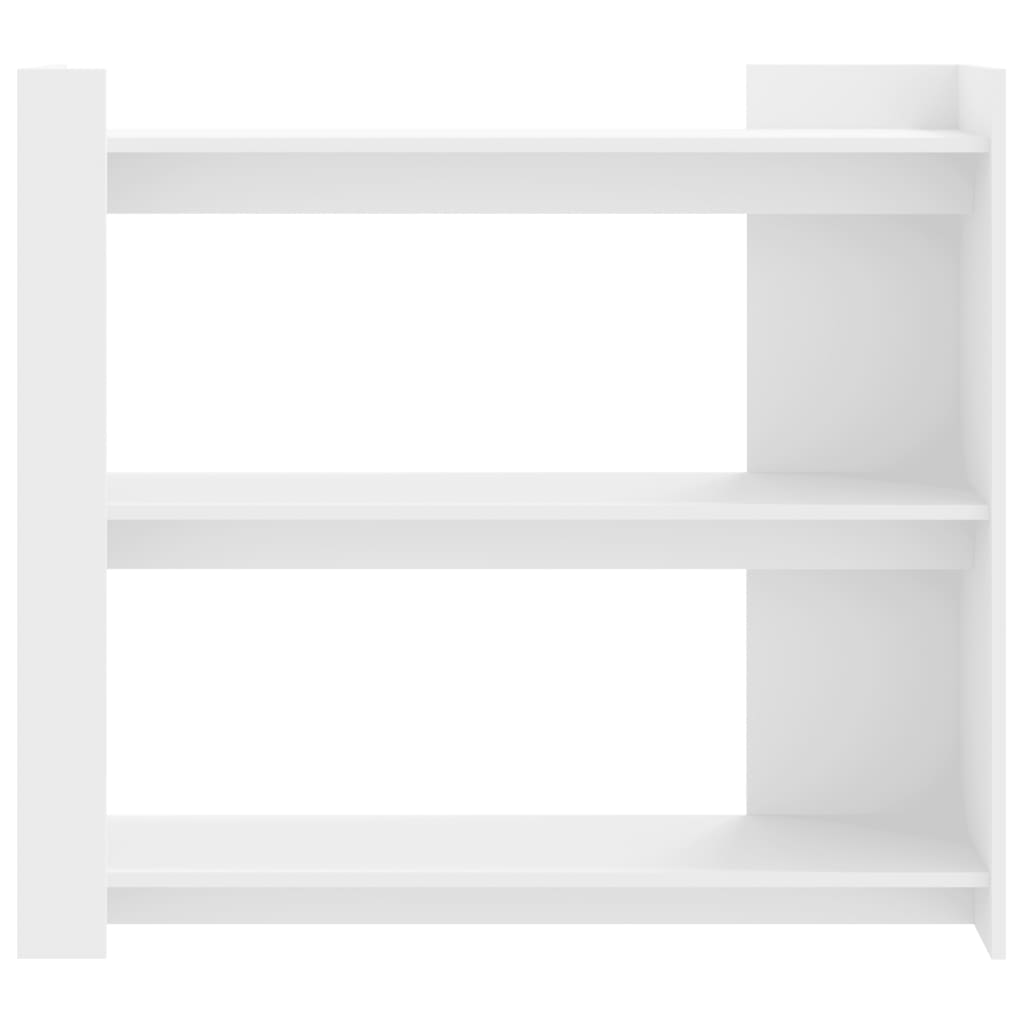 Table console blanc 100x35x90 cm bois d’ingénierie - XIOS