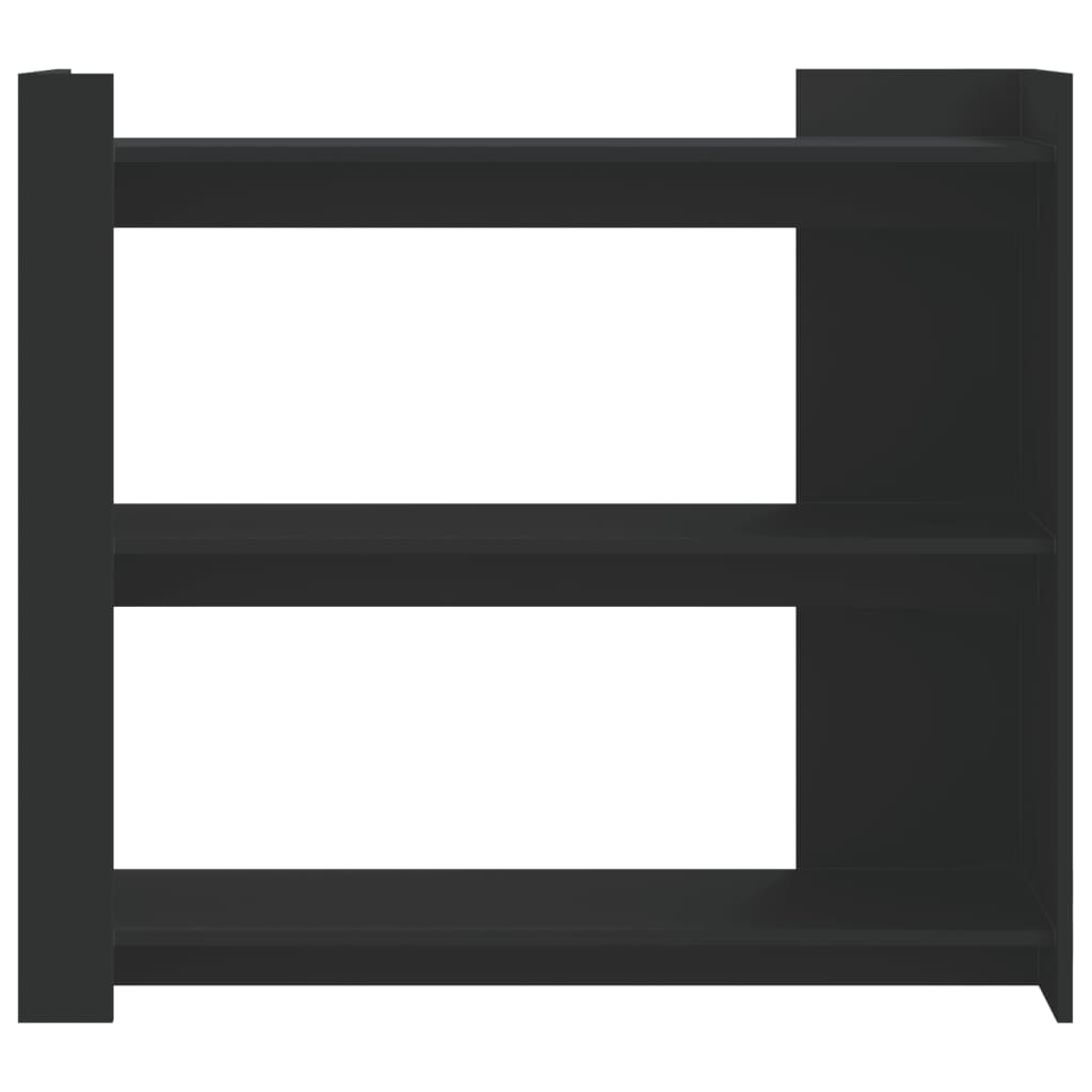Table console noir 100x35x90 cm bois d'ingénierie - XIOS