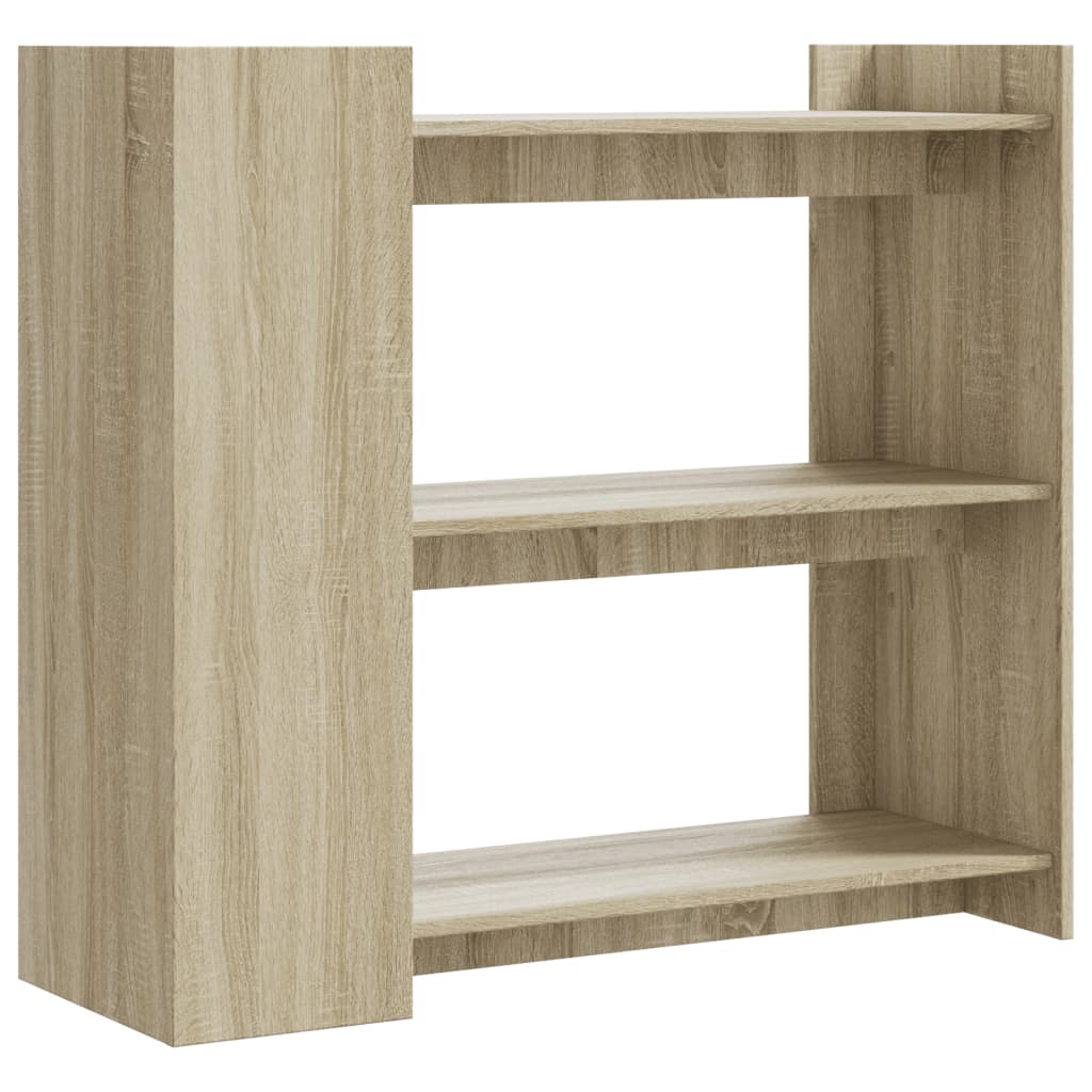 Table console chêne sonoma 100x35x90 cm bois d'ingénierie - XIOS
