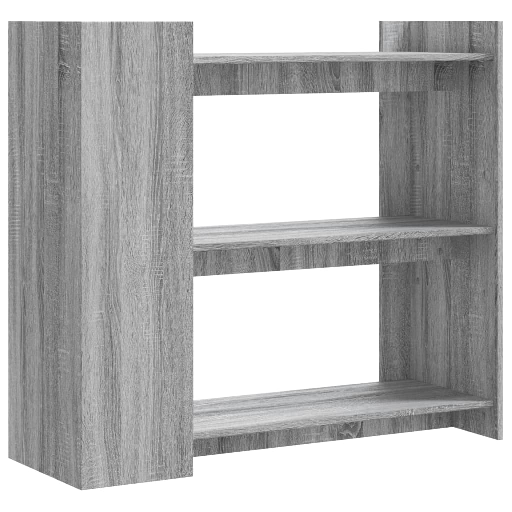 Table console sonoma gris 100x35x90 cm bois d'ingénierie - XIOS