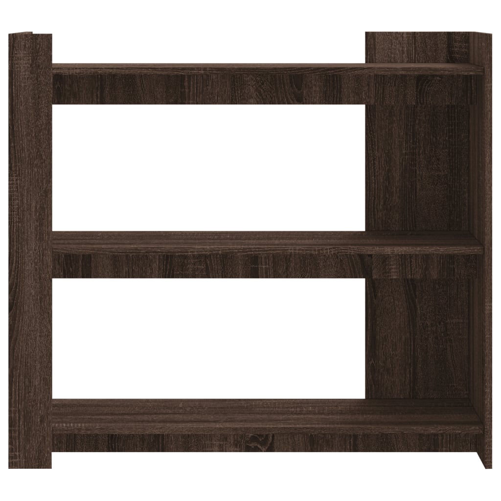 Table console chêne marron 100x35x90 cm bois d'ingénierie - XIOS