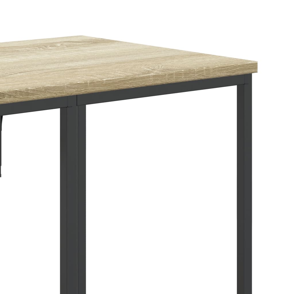Porte-vêtements avec étagères chêne sonoma bois d'ingénierie - XIOS
