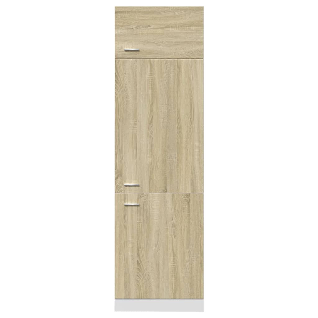 Armoire réfrigérée "Lyon" Chêne Sonoma 60 x 57 x 207 cm Bois d'ingénierie - XIOS