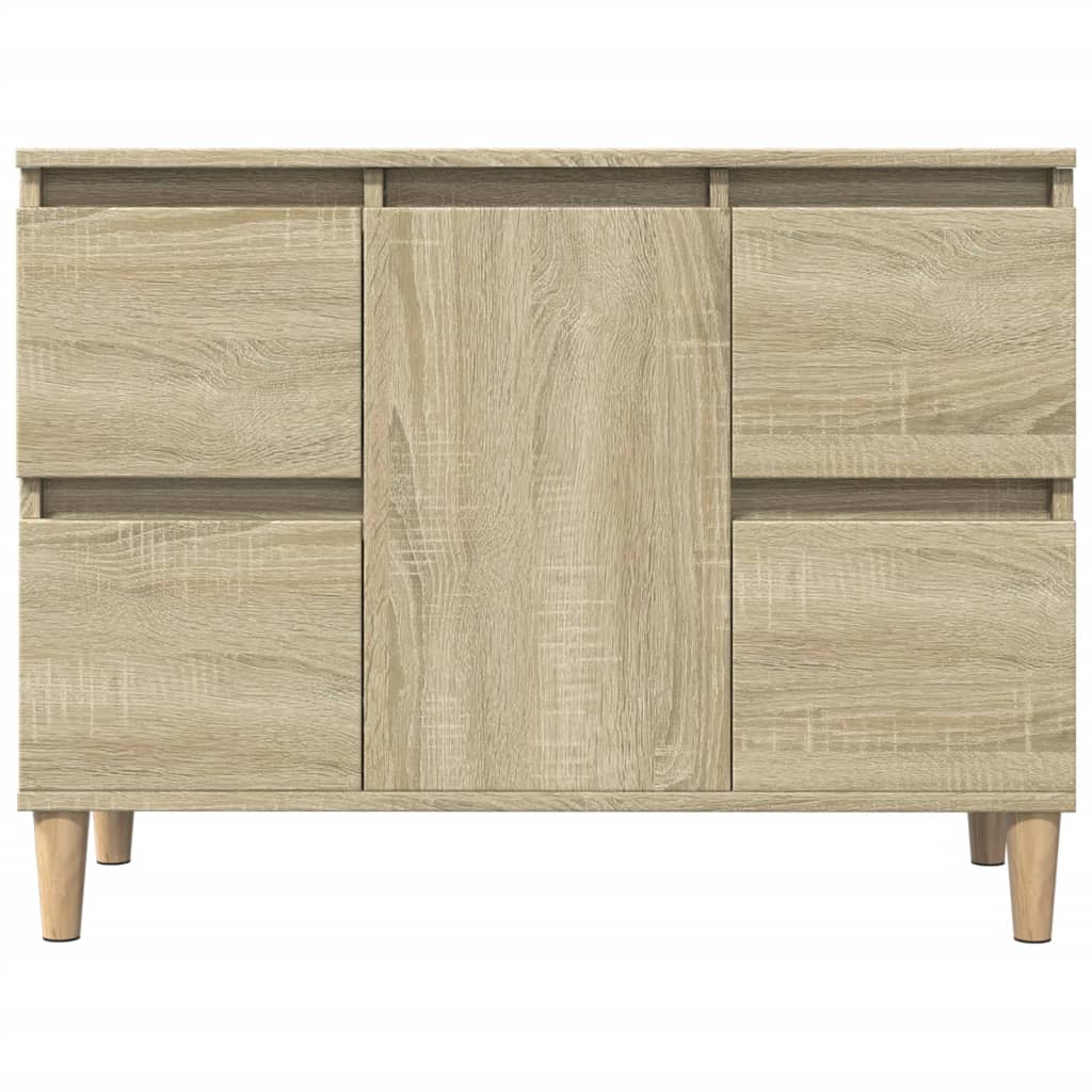 Meuble d'évier chêne sonoma 80x33x60 cm bois d'ingénierie - XIOS