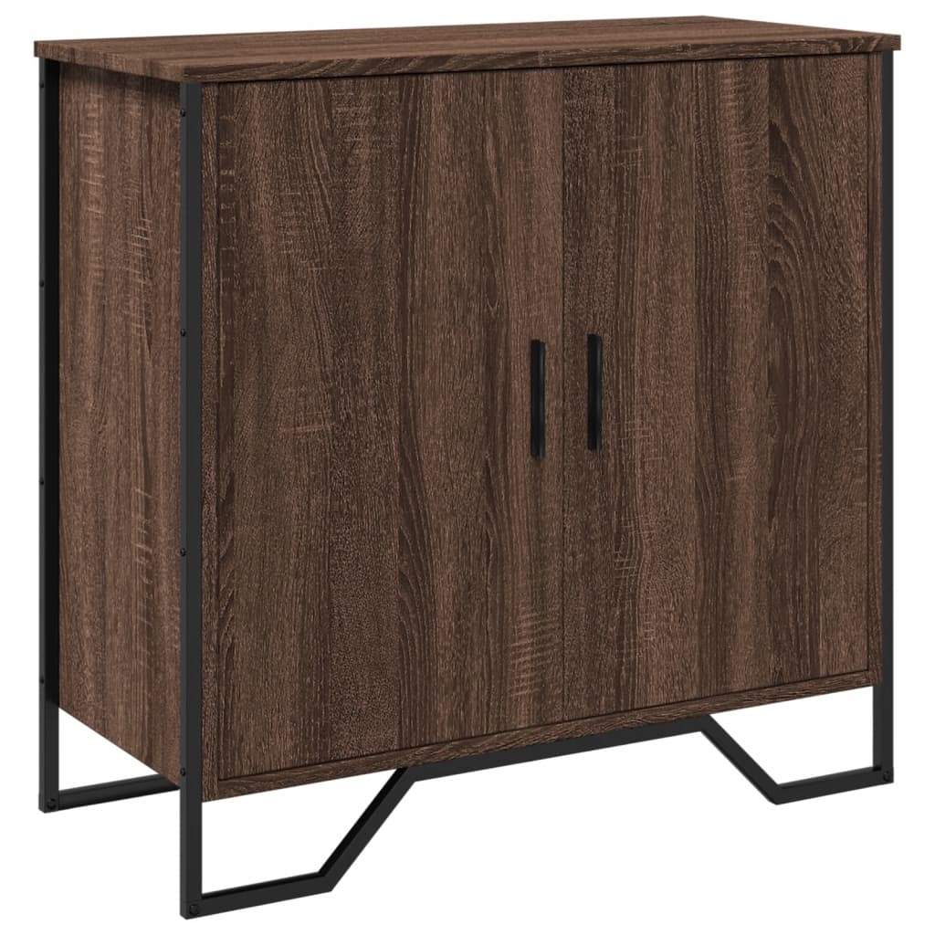 Buffet chêne marron 78x35,5x74,5 cm bois d'ingénierie - XIOS