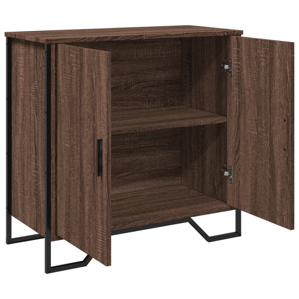 Buffet chêne marron 78x35,5x74,5 cm bois d'ingénierie - XIOS